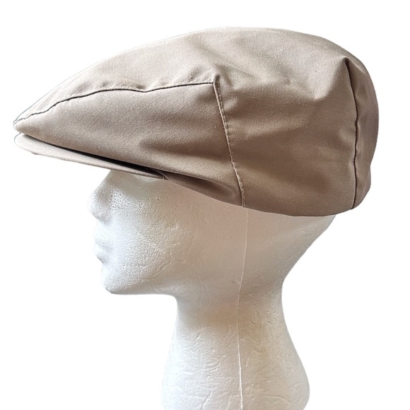 NWT-Vintage Tan Weatherproof Newsboy Cap - Picture 1 of 9